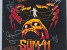 Sum 41 - Order in Decline - RARE yellow Vinyl SIGNED