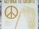 THE BEATLES Get Back To Toronto LP US 1970 (from 1969 ACETATE) Lennon McCARTNEY