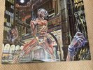 IRON MAIDEN - SOMEWHERE IN TIME -1986  Promo Promotional Use Only Album LP