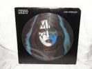 KISS ACE FREHLEY PICTURE DISC Vinyl Original 1st pressing w/cut corner is Aucoin