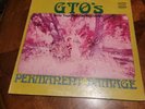 ORIGINAL 1969 GTO's PERMANENT DAMAGE Record 1ST PRESSING  VINYL VG+ RARE INSERT