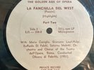 LA FANCIULLA DEL WEST EJS 289 THE GOLDEN AGE OF OPERA PRIVATE RARE VTG