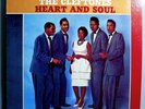 THE CLEFTONES HEART & SOUL INSANELY RARE ORIGINAL '60 TRUE STEREO LP VERY NICE