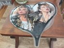 Madonna Into The Groove 1985 UK 7ins Heart Shaped Vinyl Picture Record Single