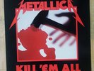 Metallica ‎– Kill 'Em All  LP  UK LP  MFN 7 RED YELLOW label PERFECT AUDIO