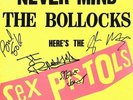 SEX PISTOLS Never Mind The Bollocks Vinyl Record LP Virgin 2007 Signed Punk Rock