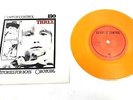 U2 THREE Out Of Control Stories For Boys boy/girl Orange Vinyl CBS 7951 1979 7