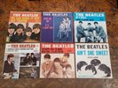 THE BEATLES 6xSleeves SLEEVE ONLY NO RECORD 7