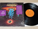BOSTON S/T  Debut LP IN SHRINK w/2 HYPE STICKERS Epic JE 34188 VG+/VG+ **READ**