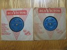 CAPTAIN VIDEO AND HIS VIDEO RANGERS Rare TV Series (1949-1955) Two 78rpm 7