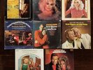 8 DOLLY PARTON LPs Golden Streets 5 PORTER WAGONER Burlap & Satin VINYL RECORDS