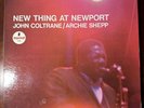 JOHN COLTRANE / ARCHIE SHEPP New Thing At Newport LP IMPULSE  A-94.RVG PROMO VG+