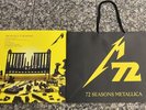 METALLICA 72 SEASONS POP UP SHOP EXCLUSIVE NEW JERSEY BLUE  SPLATTER VINYL LP