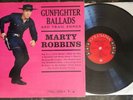 Gunfighter Ballads & Trail Songs Marty Robbins LP Vinyl Record CL1349 6 Eye 1959