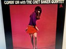 CHET BAKER   Comin' On.  1967 Prestige MONO jazz LP. EX. Roy Brooks