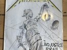 Metallica And Justice For All - vinyl double LP 1988 with printed inner sleeves