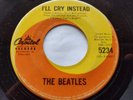 CANADA  THE BEATLES I'll Cry Instead /I'm Happy Just To Dance With You 1964 45