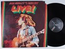 BOB MARLEY & THE WAILERS Live  ISLAND LP VG+ z