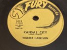 R&B ROCKER Fury 78 RPM Wilbert Harrison - Kansas City / Listen Darling 1023 V++