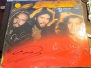 BeeGees LP SIGNED by Robin, Maurice, Barry 