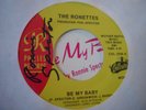 Ronettes/Ronnie Spector-Rare Autograph -Be My Baby/So Young-NM
