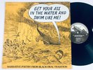 Get Your Ass In Water Swim Like Me  Vinyl LP Rounder Black Oral Tradition 1976