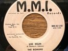 THE ROMANS: Uh Huh 45 M.M.I. rare mod R&B doo-wop MP3 hear