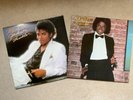 MICHAEL JACKSON 2 X VINYL LP ALBUMS - THRILLER / OFF THE WALL + GATEFOLD COVERS