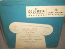 MILSTEIN / WALTER/ MENDELSSOHN concerto in e minor ( classical ) columbia 4001