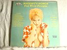 LP - NAUGHTY SONGS FOR NICE PEOPLE - CHEESECAKE COVER  - ADULT HUMOR SONGS