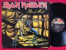 IRON MAIDEN   PIECE OF MIND LP (1983) ORIG 1ST PRESS PROMO EX/EX HEAVY METAL