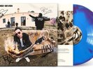 Shed Seven - A Matter of Time: Ex. Signed Electric Blue & Purple Smash Vinyl.