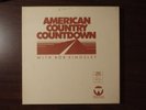 American Country Countdown  6-26-76. 3 LP set. Vintage country top 40 radio show