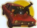 Alexei Sayle Ullo John Gotta New Motor shaped picture disc
