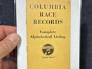 1930 Columbia Race Records Complete Alphabetical Listing 'Magic Notes' Catalog