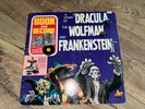 Vtg 1975 A STORY OF DRACULA THE WOLFMAN AND FRANKENSTEIN Comic Book Record RARE