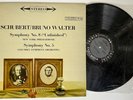 Schubert Symphony Nos. 5/8 Bruno Walter Columbia 6 Eye Lp MS 6218 NM-