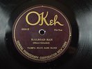 Tampa Blue Jazz Band Hot Dance Jazz Okeh 78 RPM-Railroad Man/Keep Off My Shoes