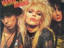 HANOI ROCKS Two Steps From The Move Vinyl LP gold Stamp PROMO VG+ EX 1984 Epic
