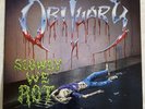 Obituary : Slowly We Rot (LP 1989) Roadracer Records + Original Merch Insert EX-