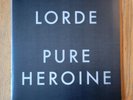 LORDE LP   (Pure Heroine) *On Clear Vinyl - Limited to 1500 Copies