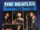 The Beatles 45 RPM Vinyl Record Paperback Writer-Rain NM W/Sleeve Capitol 5651