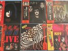 [6 titles] Kiss- Various Japan vinyls w/PROMO, Poster, OBI + Order Card...