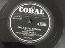 BUDDY HOLLY : EARLY IN THE MORNING  /  NOW WE'RE ONE.  UK. 78.rpm (1958)