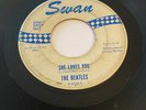 THE BEATLES SHE LOVES YOU / I'LL GET YOU SWAN  LABEL  S-4152 PROMO  45 VG