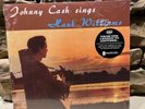 Johnny Cash LP Johnny Cash Sings Hank Williams Amber/Black Swirl LIMITED /500