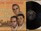 The Impressions Curtis Mayfield People Get Ready 1965 LP Mono ABC Paramount 505