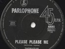 BEATLES 45:  PLEASE PLEASE ME/ ASK ME WHY  AUSSIE  PARLOPHONE 8080 EX+/EX+  1963