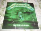METALLICA -RIDE THE LIGHTNING- AWESOME PRESS LP VINYL LTD EDITION FRANCE ANTHRAX