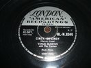 78rpm London HL-N8340 Vince Martin - Cindy, Oh Cindy/Only If You Praise The Lord